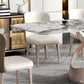 Rectangle Dining Set 1/4/5/7 Pieces Luxurious Sintered Stone Top Dinette Table Set