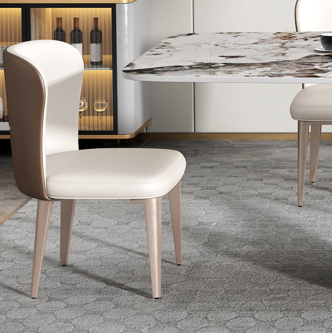 Rectangle Dining Set 1/4/5/7 Pieces Luxurious Sintered Stone Top Dinette Table Set