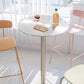 Industrial Metal Bar Dining Table Round Bistro Bar Table with Pedestal Clearhalo 'Bar Furniture' 'Bar Tables' 'bar_tables' 'furn' 'furn_bar_tables' 'Furniture' 'Kitchen & Dining Furniture' 6098269