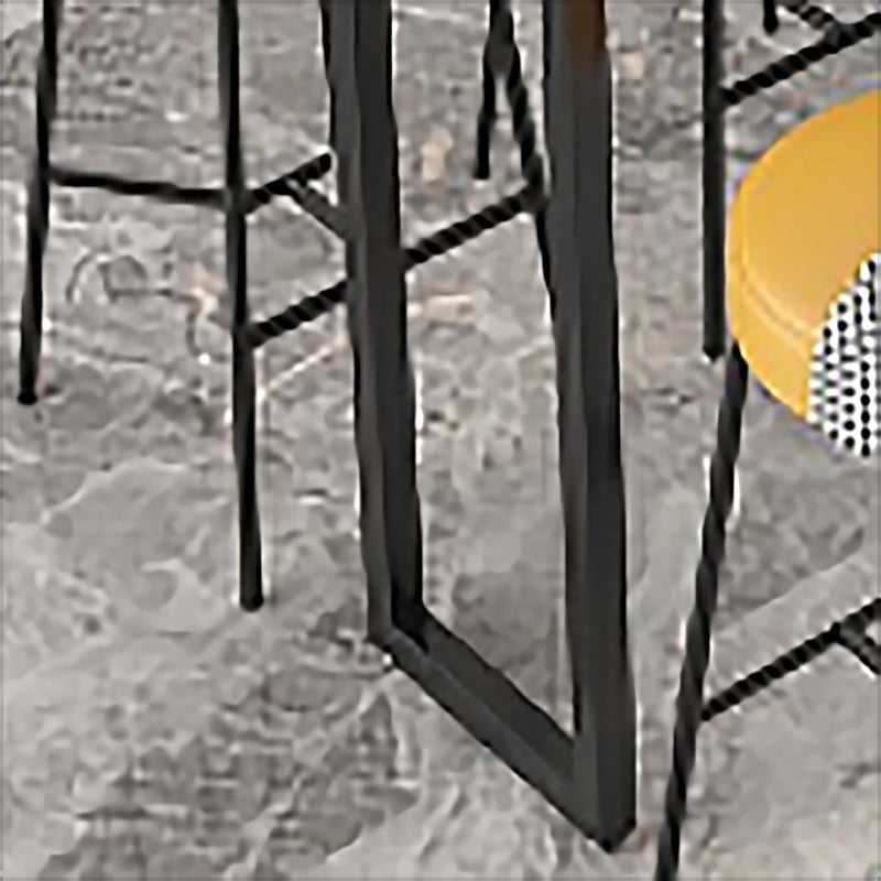 Table de pub rectangulaire de 41 pouces, hauteur de bar industrielle, pour l'extérieur