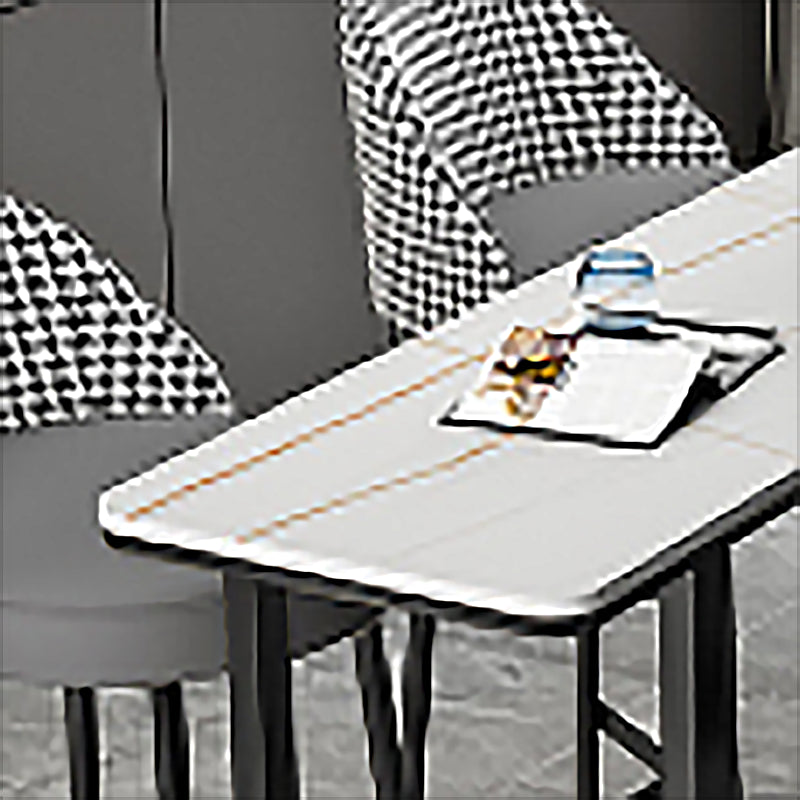 Table de pub rectangulaire de 41 pouces, hauteur de bar industrielle, pour l'extérieur