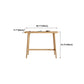 Industrial Natural Bar Table Solid Wood Bar Height Table with Trestle Base Clearhalo 'Bar Furniture' 'Bar Tables' 'bar_tables' 'furn' 'furn_bar_tables' 'Furniture' 'Kitchen & Dining Furniture' 6098305