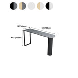 Mesa de bar de piedra sinterizada mesa de comedor moderna para sala de estar de cocina