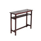 Industrial Solid Wood Bar Table Trestle Base Bar Table for Dining Room Walnut Rectangular 1 Clearhalo 'Bar Furniture' 'Bar Tables' 'bar_tables' 'furn' 'furn_bar_tables' 'Furniture' 'Kitchen & Dining Furniture' 6098677