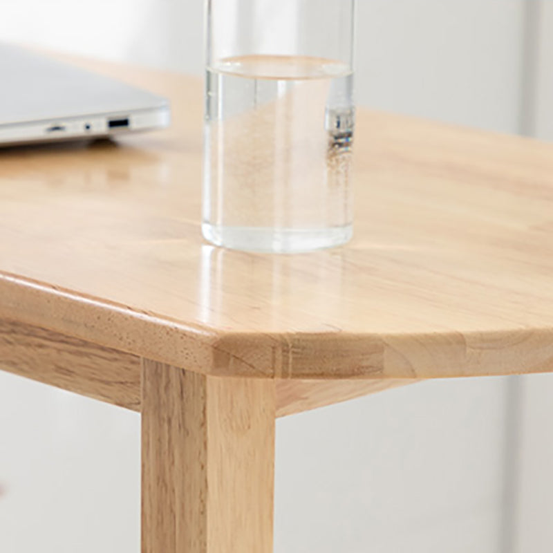 Industrial Solid Wood Bar Table Trestle Base Bar Table for Dining Room Clearhalo 'Bar Furniture' 'Bar Tables' 'bar_tables' 'furn' 'furn_bar_tables' 'Furniture' 'Kitchen & Dining Furniture' 6098681