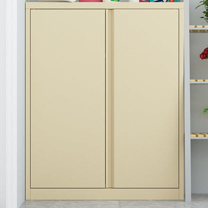 Armoire à accent moderne armoire de rangement beige avec résistant à l'eau
