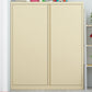 Armoire à accent moderne armoire de rangement beige avec résistant à l'eau