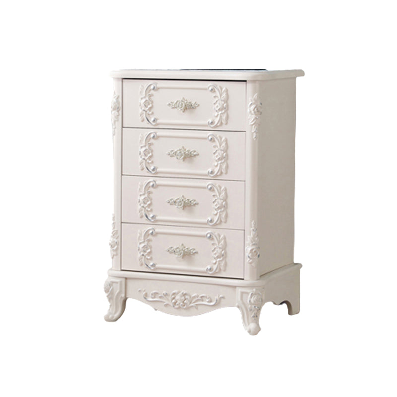 15.74" Wide Accent Chest Modern White Rectangle Chest with Drawers 19.7"L x 15.7"W x 29.1"H Clearhalo 'Cabinets & Chests' 'cabinets_chests' 'furn' 'furn_cabinets_chests' 'Furniture' 'Living Room Furniture' 6098829