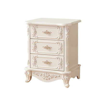 15.74" Wide Accent Chest Modern White Rectangle Chest with Drawers 15.7"L x 15.7"W x 23.6"H Clearhalo 'Cabinets & Chests' 'cabinets_chests' 'furn' 'furn_cabinets_chests' 'Furniture' 'Living Room Furniture' 6098830