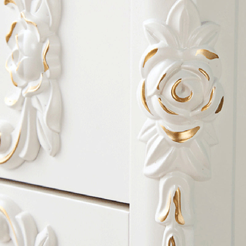 15.74" Wide Accent Chest Modern White Rectangle Chest with Drawers Clearhalo 'Cabinets & Chests' 'cabinets_chests' 'furn' 'furn_cabinets_chests' 'Furniture' 'Living Room Furniture' 6098833