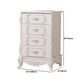 15.74" Wide Accent Chest Modern White Rectangle Chest with Drawers Clearhalo 'Cabinets & Chests' 'cabinets_chests' 'furn' 'furn_cabinets_chests' 'Furniture' 'Living Room Furniture' 6098838