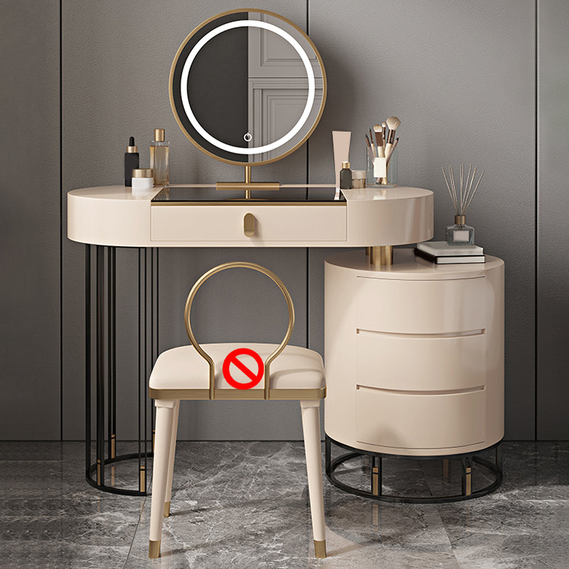 Consejo contemporáneo de tocador de tocador de madera maciza 4 cajas de tocador