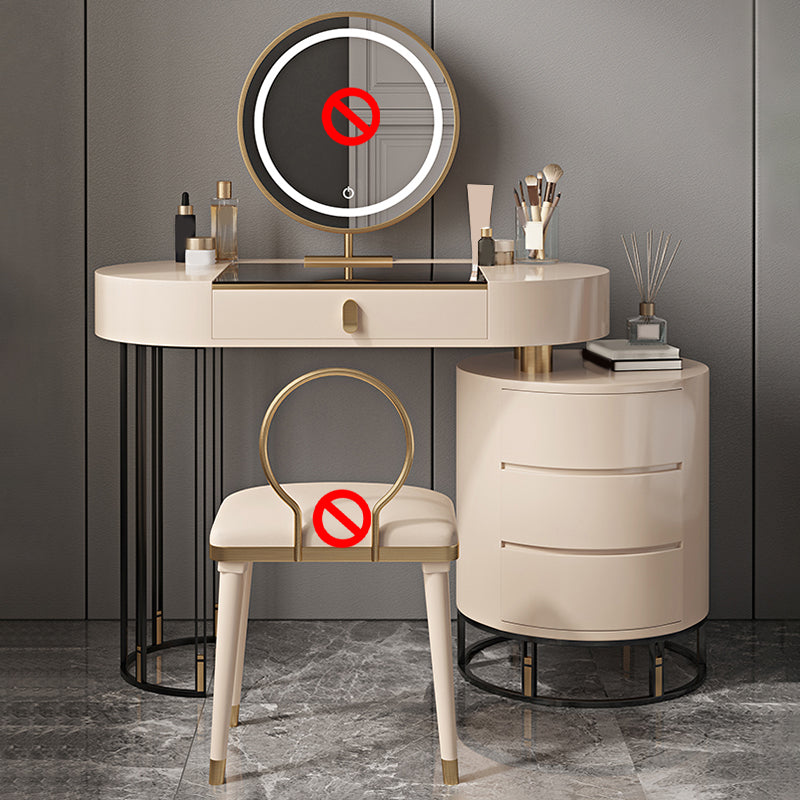 Consejo contemporáneo de tocador de tocador de madera maciza 4 cajas de tocador