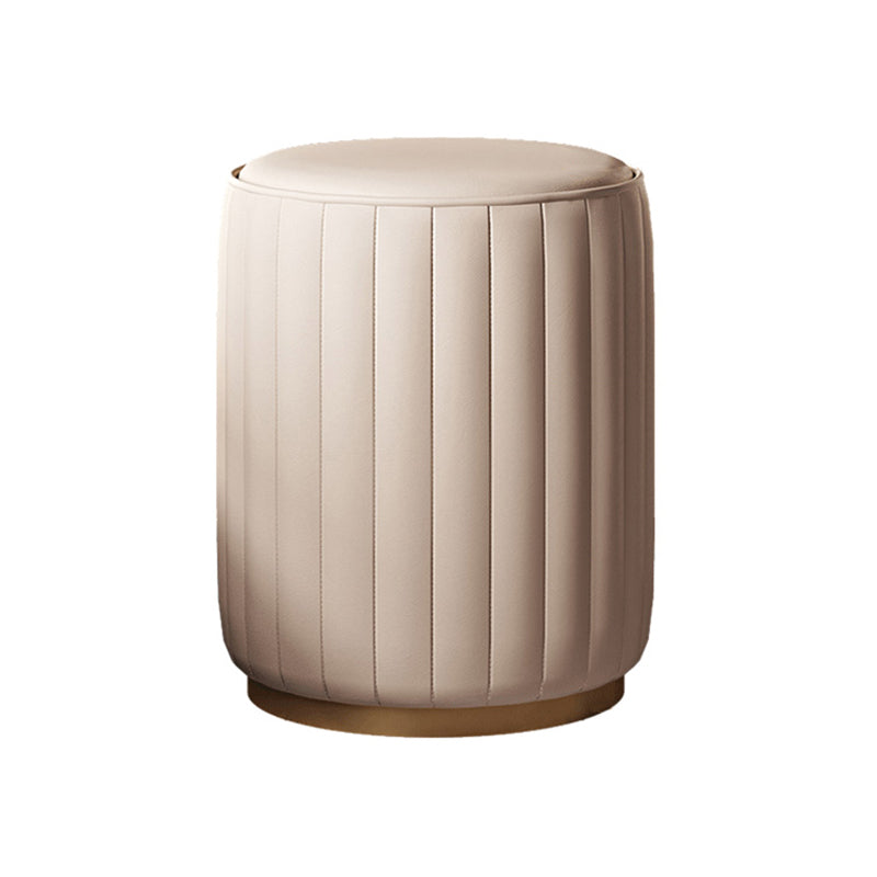 Glambraun Glass Top Waschtisch 25,6 "W 3 Schubladen Schminktisch mit Spiegel & Stuhl