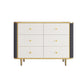 Modern Accent Chest 14.96" Wide Chest with Drawers, Water Resistant