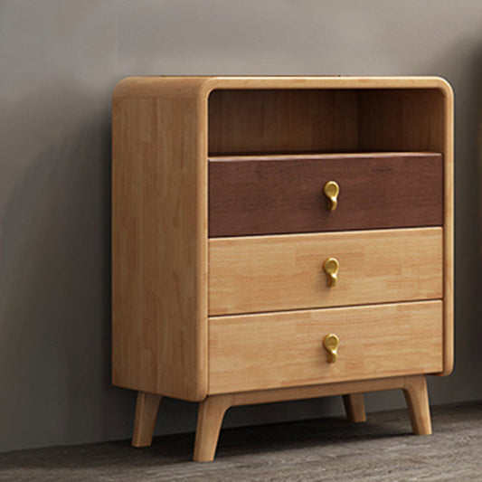 Contemporary Accent Chest with 4 Wooden Legs 15.74" Wide Chest with Drawers Clearhalo 'Cabinets & Chests' 'cabinets_chests' 'furn' 'furn_cabinets_chests' 'Furniture' 'Living Room Furniture' 6099060