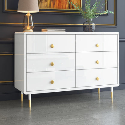 木製のアクセントチェスト15.74 "幅6/9の引き出し付き標準胸部