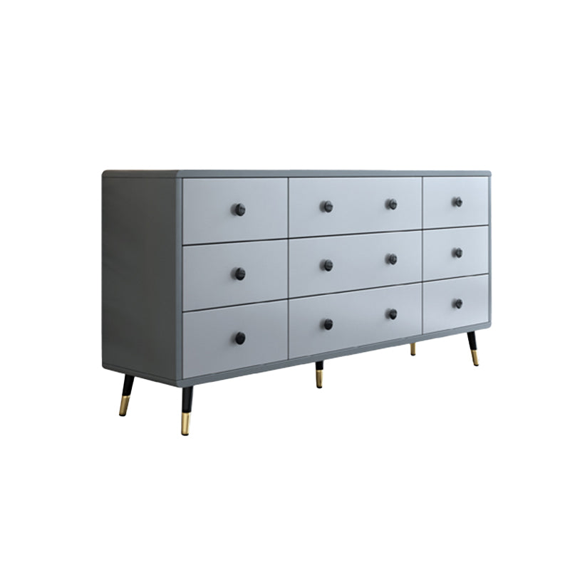 木製のアクセントチェスト15.74 "幅6/9の引き出し付き標準胸部