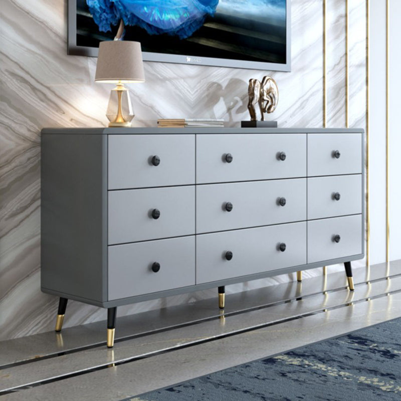 木製のアクセントチェスト15.74 "幅6/9の引き出し付き標準胸部