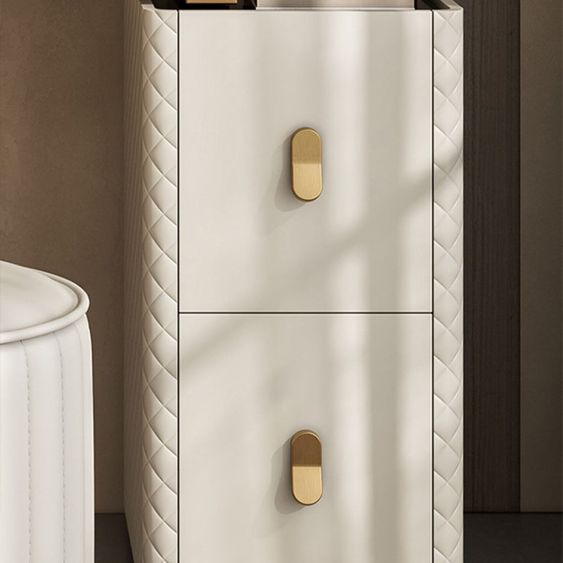 Contemporary Glass Top Vanity Desk Solid Wood Vanity Dressing Table