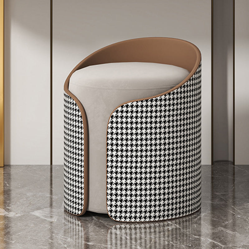 Contemporaneo a 3 cassetti tavolo da toeletta da toeletta per vetro Top -trucco Vanity scrivania