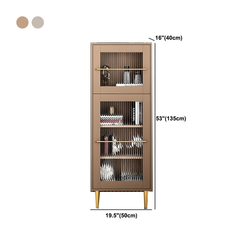 Modern Wood Accent Cabinet 15.74" Wide Storage Cabinet with 2 Doors Clearhalo 'Cabinets & Chests' 'cabinets_chests' 'furn' 'furn_cabinets_chests' 'Furniture' 'Living Room Furniture' 6099328