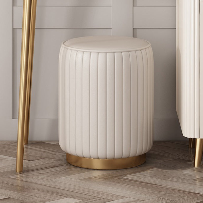 Contemporary White Slate Dresser 31.1-In High Vanity Dressing Table Set with Drawers