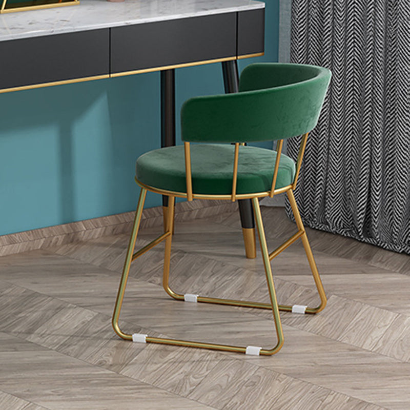 Contemporary Wooden Makeup Vanity Set Slate Top 2-Drawer Dressing Table Vanity Stool None Green Clearhalo 'Bedroom Furniture' 'furn' 'furn_makeup_vanities' 'Furniture' 'Makeup Vanities' 'makeup_vanities' 6099353