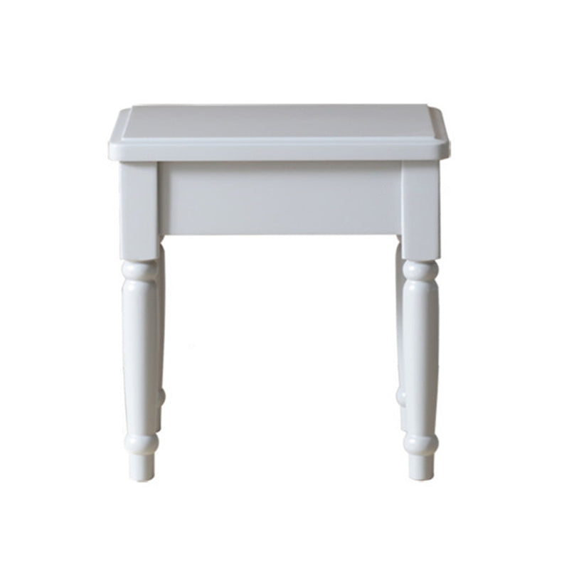 2 Storage Drawers & Mirror Vanity Set Victorian Wood Dressing Table