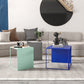 Mid-Century Modern Frame Metal Rectangular Single Coffee Table Clearhalo 'Coffee & Accent Tables' 'Coffee Tables' 'coffee_tables' 'furn' 'furn_coffee_tables' 'Furniture' 'Living Room Furniture' 6099510