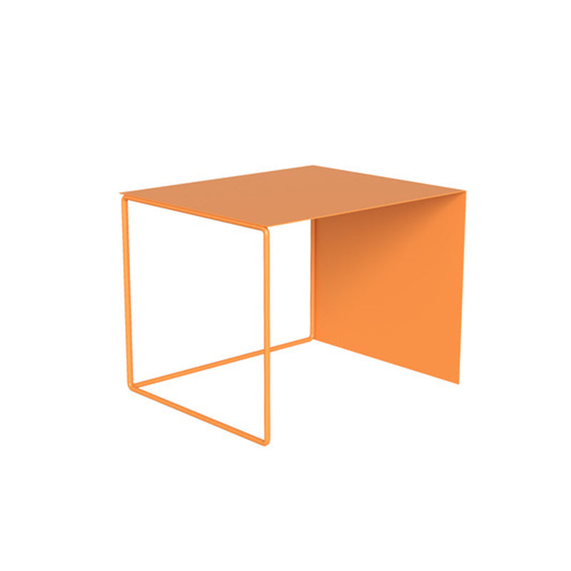 Mid-Century Modern Frame Metal Rectangular Single Coffee Table Orange Clearhalo 'Coffee & Accent Tables' 'Coffee Tables' 'coffee_tables' 'furn' 'furn_coffee_tables' 'Furniture' 'Living Room Furniture' 6099513