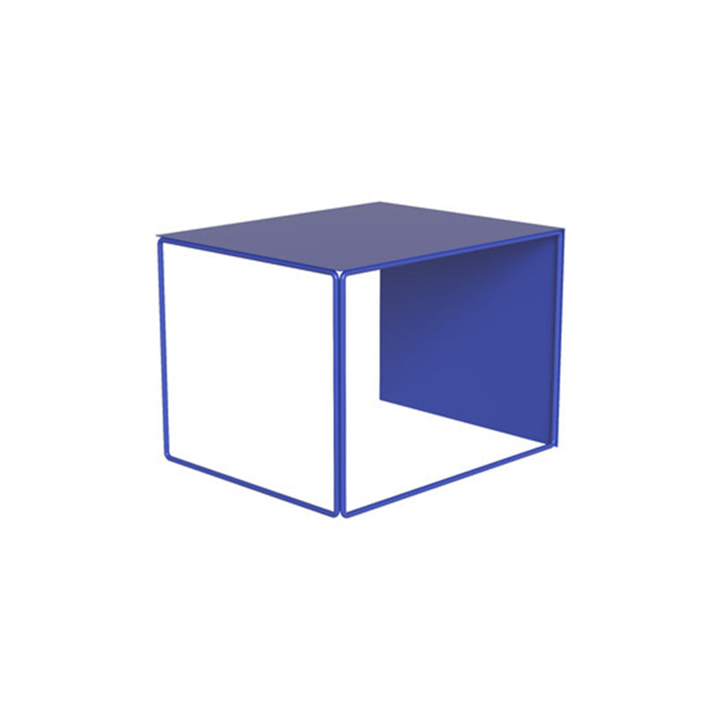 Mid-Century Modern Frame Metal Rectangular Single Coffee Table Royal Blue Clearhalo 'Coffee & Accent Tables' 'Coffee Tables' 'coffee_tables' 'furn' 'furn_coffee_tables' 'Furniture' 'Living Room Furniture' 6099516