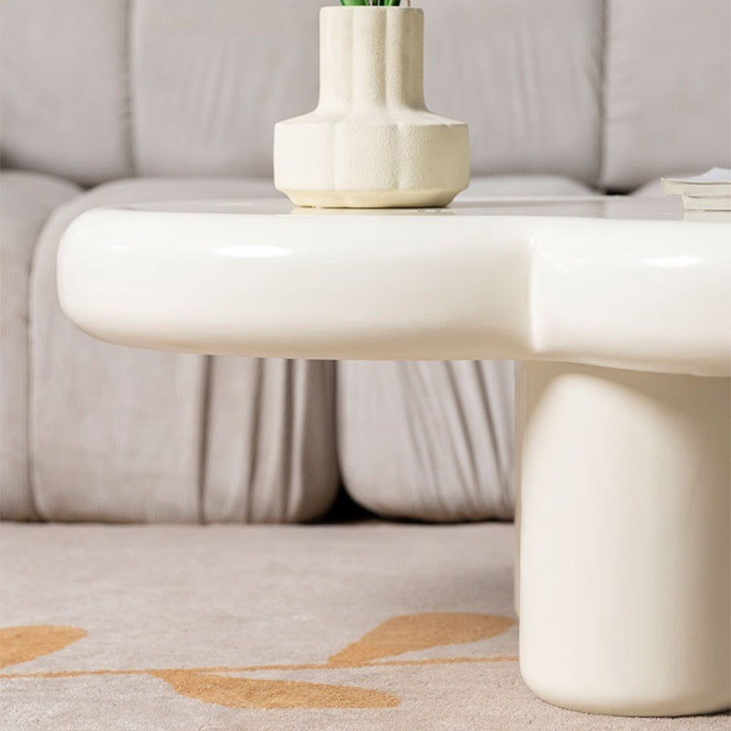 Table basse en bois de style scandinave, 13,78 pouces de hauteur