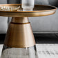 Mid-Century Modern Pedestal Glass Round Storage Single Coffee Table Clearhalo 'Coffee & Accent Tables' 'Coffee Tables' 'coffee_tables' 'furn' 'furn_coffee_tables' 'Furniture' 'Living Room Furniture' 6099643