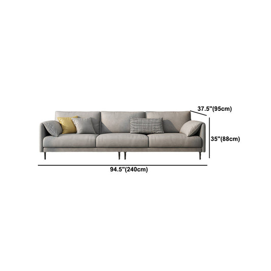 Kunstlederkissen Sofa zeitgenössischer Kissen Top Arm Standard Sofa