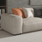 Contemporary Cushions Standard Seating Square Arm Sofa with Pillows