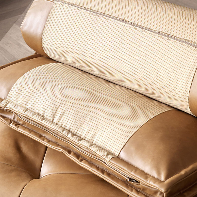 Echter Leder -armloser Sofa -Sofa für armlose Sofa für Wohnung