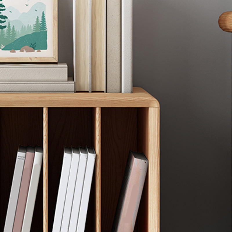 Solid Wood 3 Legs End Table Modernistic Rectangular Side Table