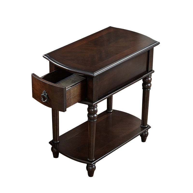 Mesa auxiliar de 4 patas de 22.8 "de altura