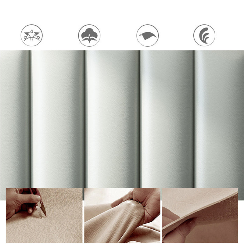 84.65 inch Wide Contemporary Standard Bed Solid Wood Bed with Headboard Clearhalo 'Bedroom Furniture' 'Beds' 'furn' 'furn_beds' 'Furniture' 6100341