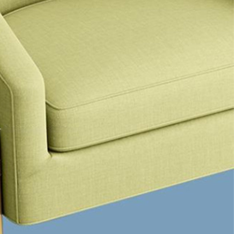 23.62" Wide Linen Barrel Chair Arms Included Barrel Accent Chair with Basic Four Leg Clearhalo 'Accent Chairs' 'accent_chairs' 'Chairs & Seating' 'furn' 'furn_accent_chairs' 'Furniture' 'Living Room Furniture' 6100415