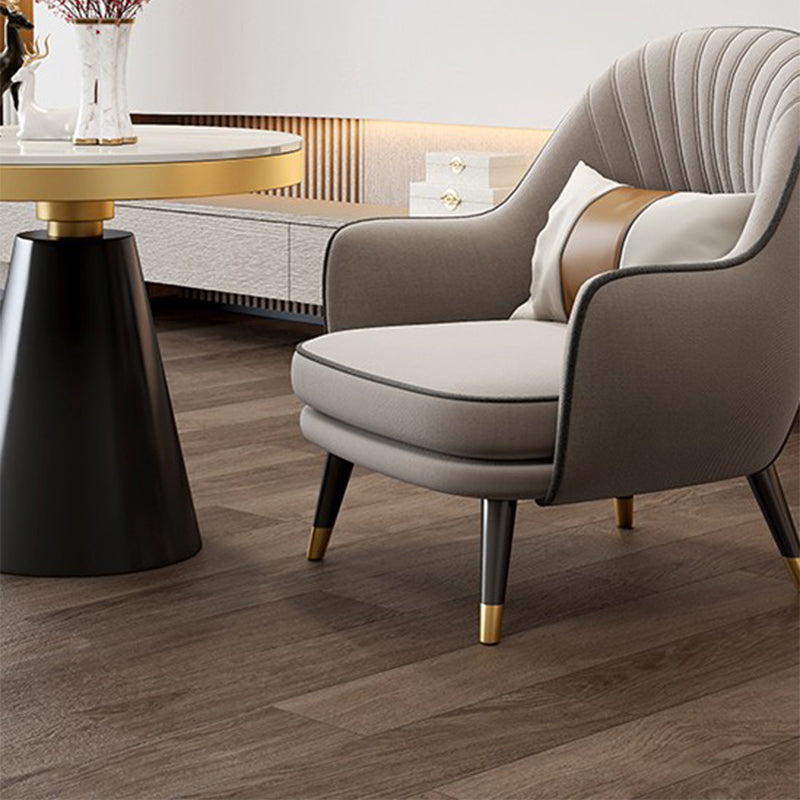 Velvet Accent Armchair 21.65" Wide Arms Included Chair for Living Room Clearhalo 'Accent Chairs' 'accent_chairs' 'Chairs & Seating' 'furn' 'furn_accent_chairs' 'Furniture' 'Living Room Furniture' 6100452