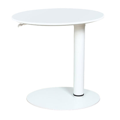 Hauteur de bureau ovale réglable bureau d'écriture en bois pour la maison