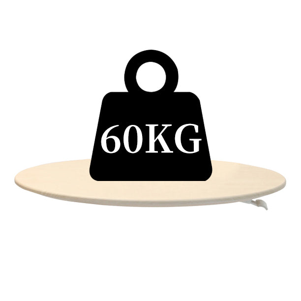 Hauteur de bureau ovale réglable bureau d'écriture en bois pour la maison