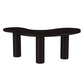 Black Industrial Writing Desk Wooden Office Desk Pine and Artificial Wood Clearhalo 'furn' 'furn_office_desk' 'Furniture' 'Office Desks' 'Office Furniture' 'office_desk' 6100839