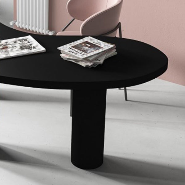 Black Industrial Writing Desk Wooden Office Desk Pine and Artificial Wood Clearhalo 'furn' 'furn_office_desk' 'Furniture' 'Office Desks' 'Office Furniture' 'office_desk' 6100842