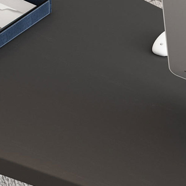 Scrivania in bianco e nero Scrivania da ufficio in legno di frassino industriale