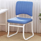 19"W Contemporary Desk Chair No Wheels Upholstered Office Chair