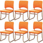 19"W Contemporary Desk Chair No Wheels Upholstered Office Chair