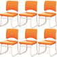 19"W Contemporary Desk Chair No Wheels Upholstered Office Chair